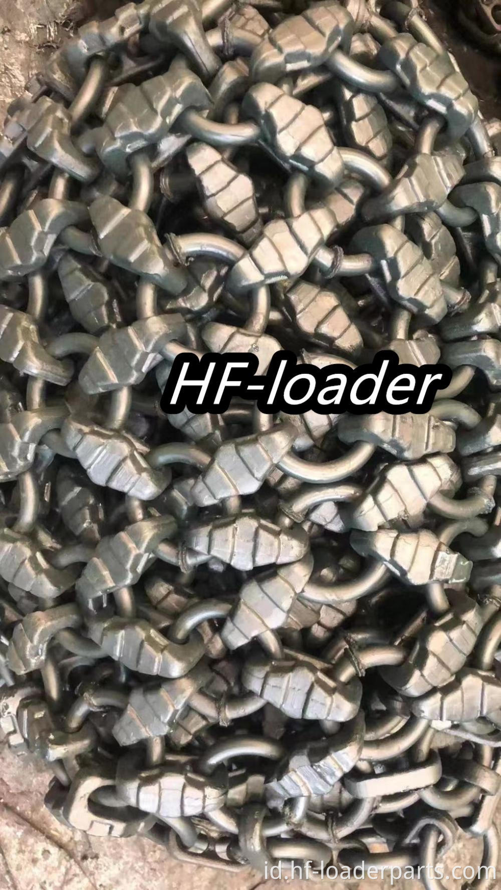 Rantai Perlindungan Ban Bertulang 23.5-25 Reinforced Tire Protection Chain 23.5-25